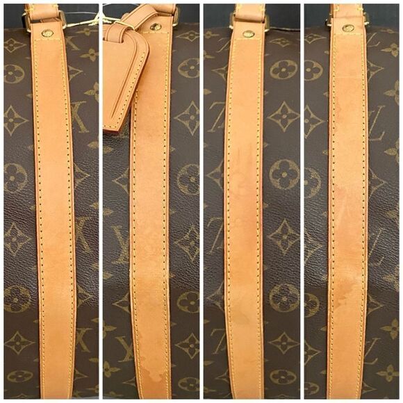 LOUIS VUITTON Monogram Keepall 55 Travel Bag 🧳 FL0081 - Picture 12 of 17